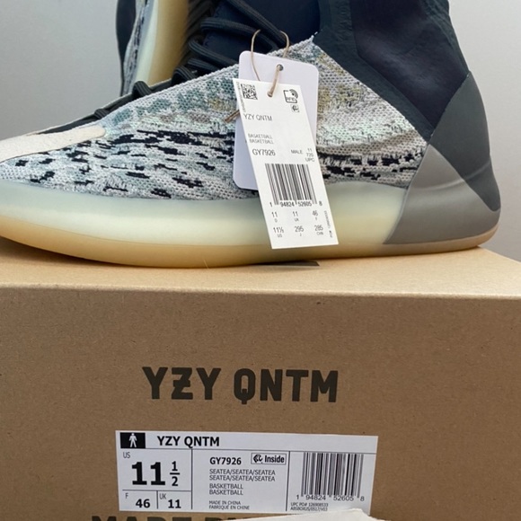 Yeezy QNTM “Sea Teal” - Picture 2 of 7
